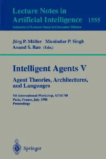 Cover of Intelligent Agents V