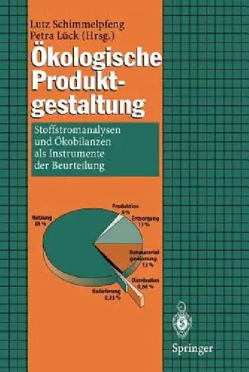 Cover of Ökologische Produktgestaltung