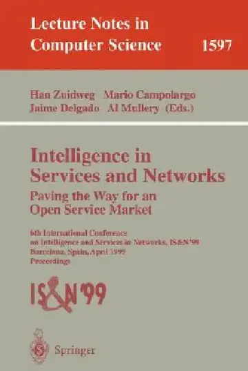 Cover of Intelligence in Services and Networks. Paving the Way for an Open Service Market