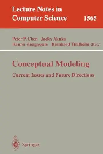 Cover of Conceptual Modeling