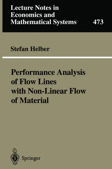 Cover of Performance Analysis of Flow Lines with Non-Linear Flow of Material
