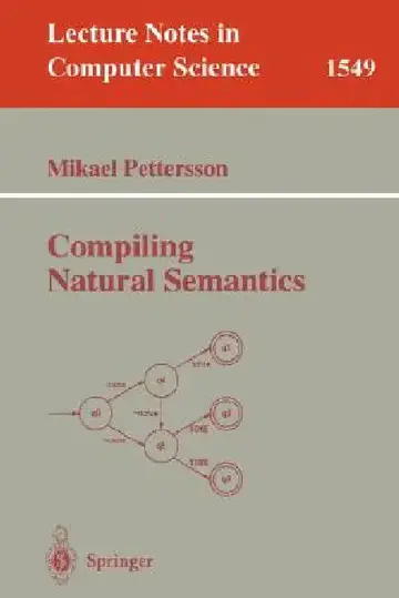 Cover of Compiling Natural Semantics