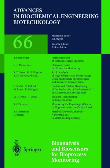 Cover of Bioanalysis and Biosensors for Bioprocess Monitoring