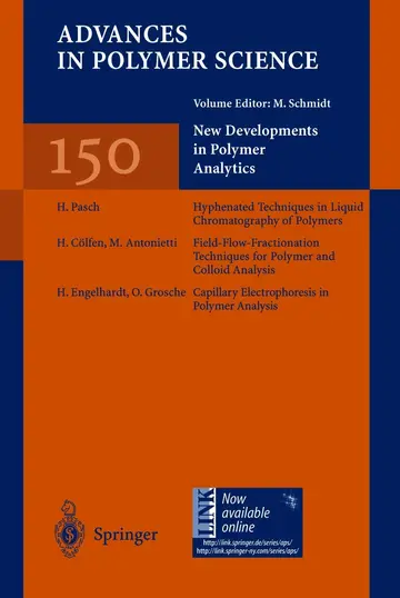 Cover of New Developments in Polymer Analytics I