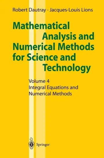Cover of Mathematical Analysis and Numerical Methods for Science and Technology