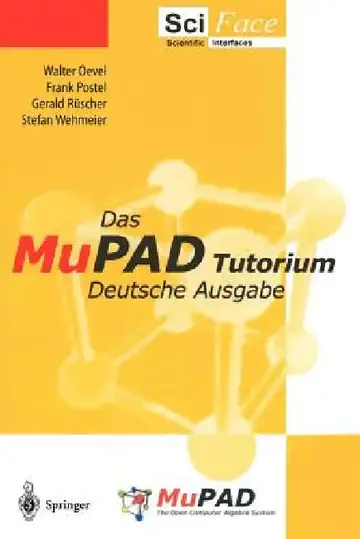 Cover of Das Mupad Tutorium