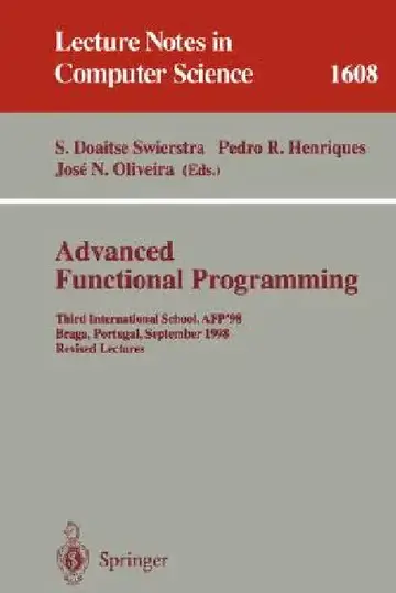 Cover of Advanced Functional Programming