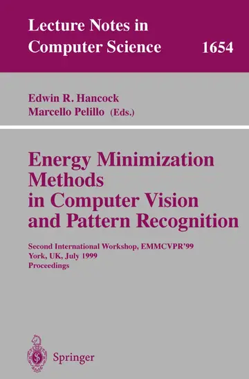 Cover of Energy Minimization Methods in Computer Vision and Pattern Recognition