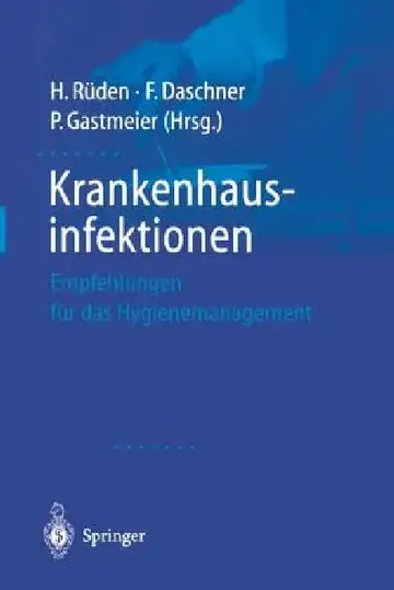 Cover of Krankenhausinfektionen