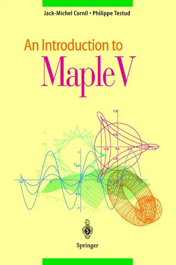 Cover of An Introduction to Maple V