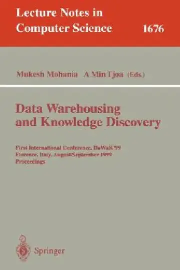 Cover of Data Warehousing and Knowledge Discovery