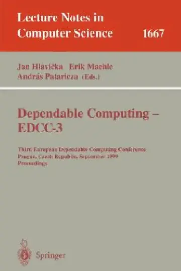 Cover of Dependable Computing - Eddc-3