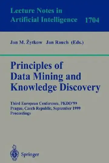 Cover of Principles of Data Mining and Knowledge Discovery