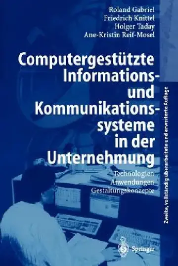 Cover of Computergestützte Informations- Und Kommunikationssysteme in Der Unternehmung