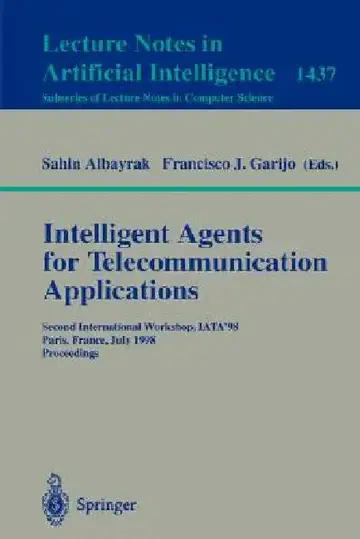 Cover of Intelligent Agents for Telecommunication Applications