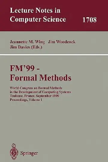Cover of Fm'99 - Formal Methods