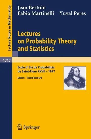 Cover of Lectures on Probability Theory and Statistics