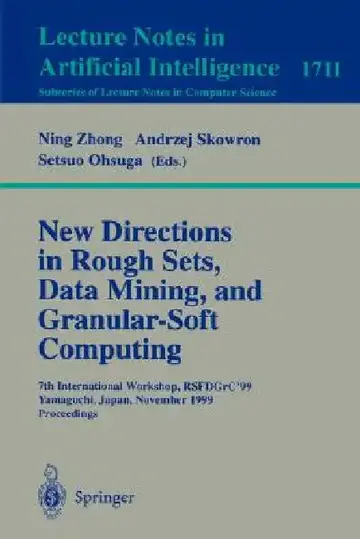 Cover of New Directions in Rough Sets, Data Mining, and Granular-Soft Computing