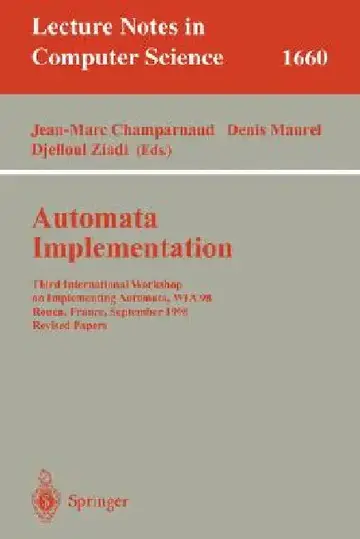 Cover of Automata Implementation