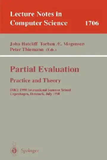Cover of Partial Evaluation