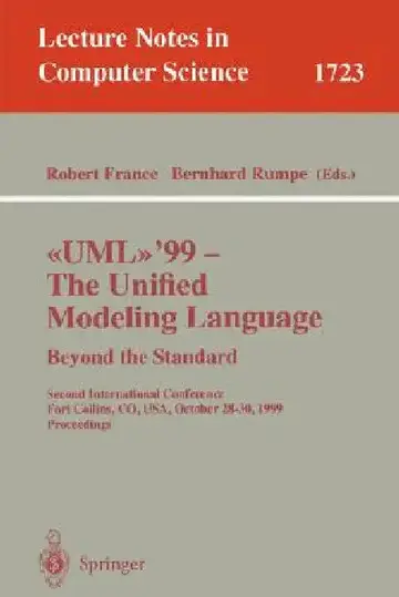 Cover of Uml'99 - The Unified Modeling Language