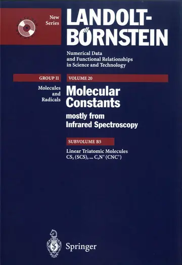 Cover of Linear Triatomic Molecules