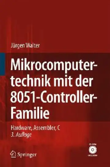 Cover of Mikrocomputertechnik Mit der 8051-Controller-Familie