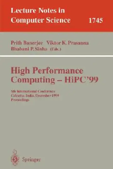 Cover of High Performance Computing - Hipc'99