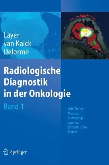 Cover of Radiologische Diagnostik in der Onkologie