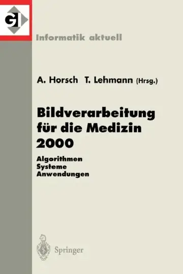 Cover of Bildverarbeitung Für Die Medizin 2000