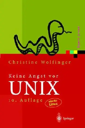 Cover of Keine Angst VOR UNIX