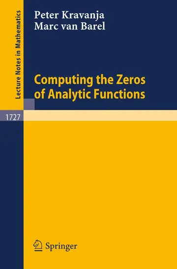 Cover of Computing the Zeros of Analytic Functions