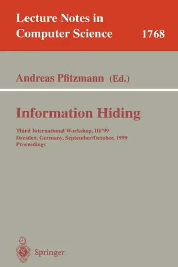 Cover of Information Hiding