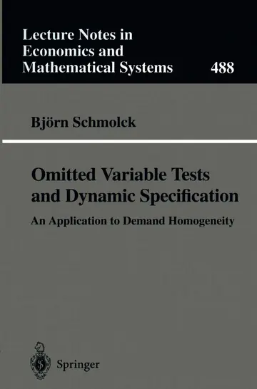 Cover of Omitted Variable Tests and Dynamic Specification