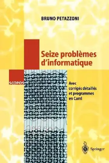 Cover of Seize Problèmes d'Informatique