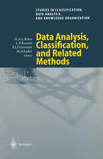 Cover of Data Analysis, Classification, and Related Methods