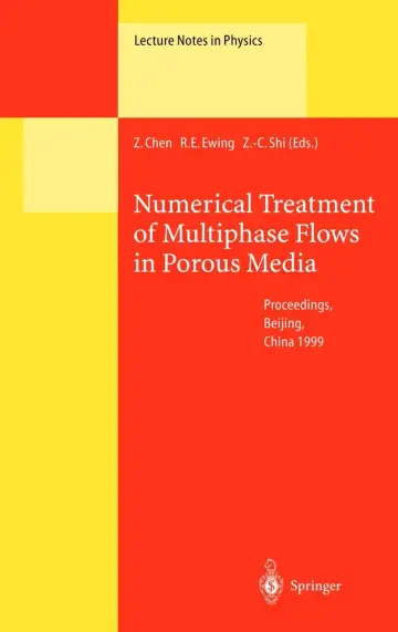 Cover of Numerical Treatment of Multiphase Flows in Porous Media