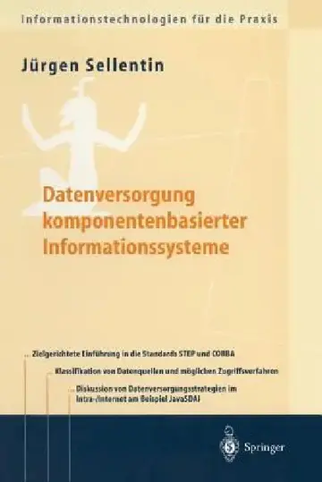 Cover of Datenversorgung Komponentenbasierter Informationssysteme
