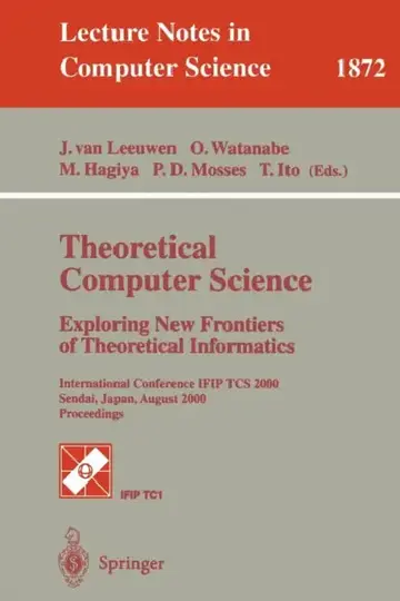 Cover of Theoretical Computer Science