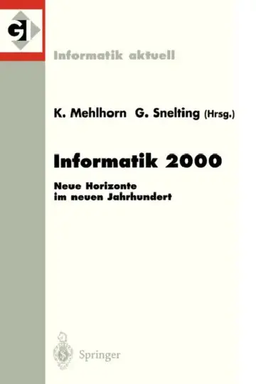 Cover of Informatik 2000
