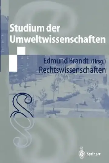 Cover of Studium Der Umweltwissenschaften