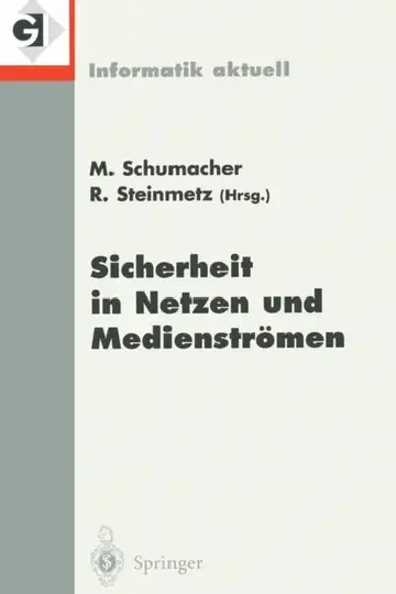 Cover of Sicherheit in Netzen Und Medienströmen
