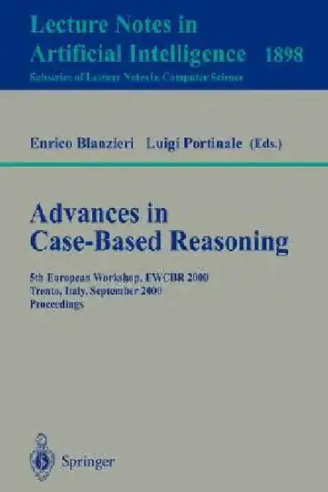Cover of Advances in Case-Based Reasoning
