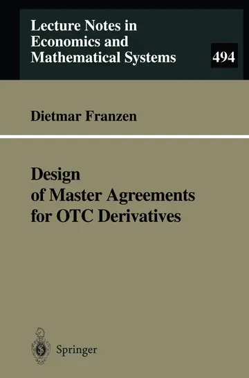 Cover of Design of Master Agreements for OTC Derivatives