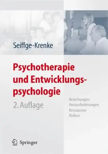 Cover of Psychotherapie Und Entwicklungspsychologie