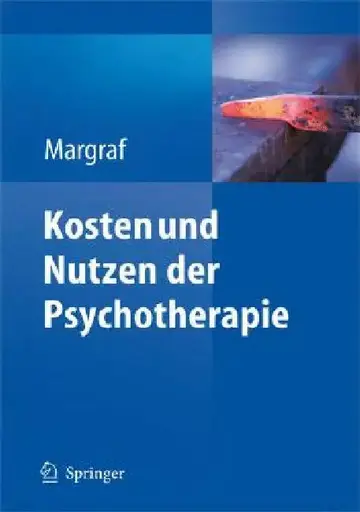 Cover of Kosten Und Nutzen der Psychotherapie