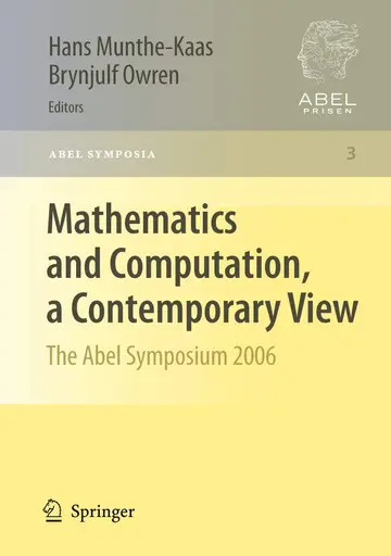 Cover of Mathematics and Computation, a Contemporary View