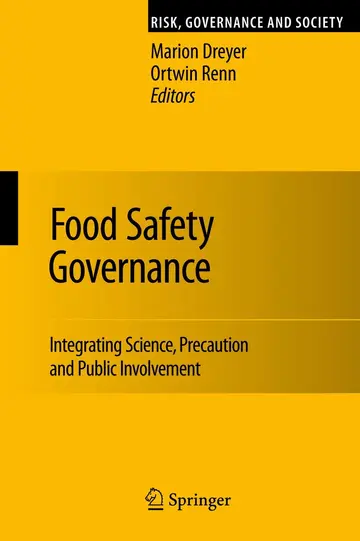 Cover of Food Safety Governance