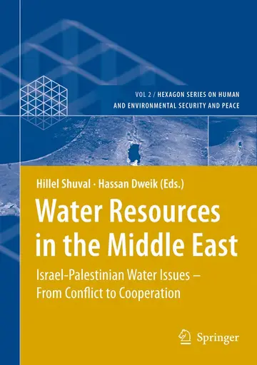 Cover of Water Resources in the Middle East