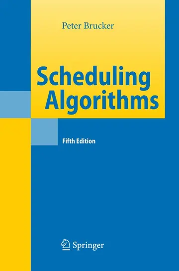 Cover of Scheduling Algorithms